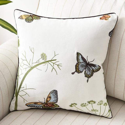 Alison Embroidery Country Style Pillow Cover