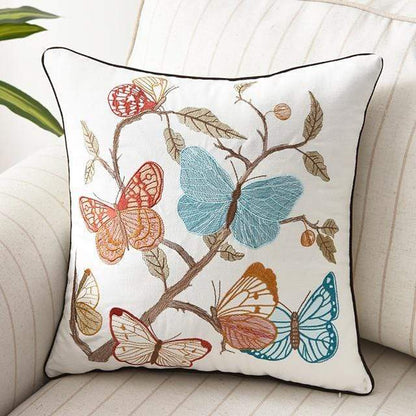 Alison Embroidery Country Style Pillow Cover