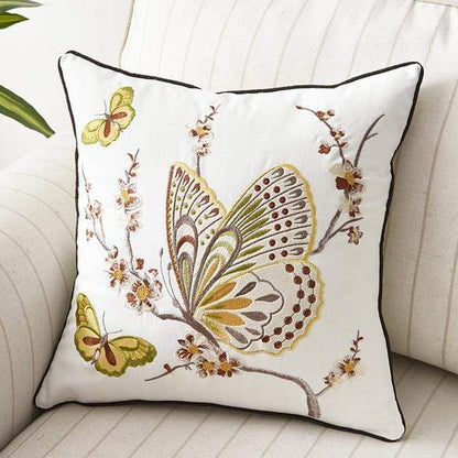 Alison Embroidery Country Style Pillow Cover