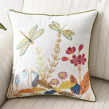 Alison Embroidery Country Style Pillow Cover