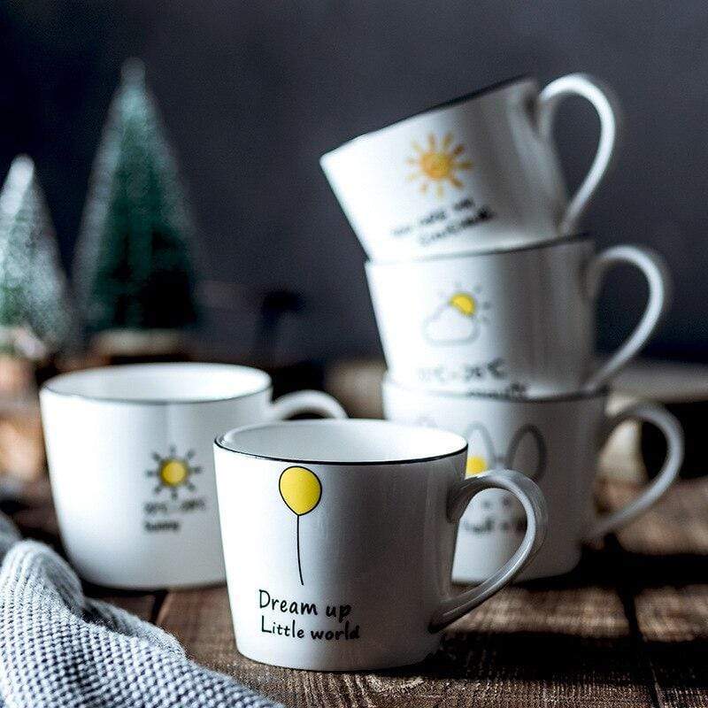 Tasse à café tout sur l'humeur d'aujourd'hui