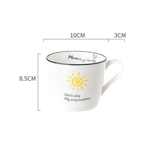 Tasse à café tout sur l'humeur d'aujourd'hui