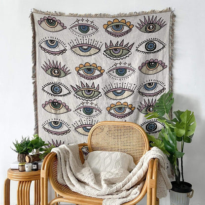 All Eyes On You Throw Blanket