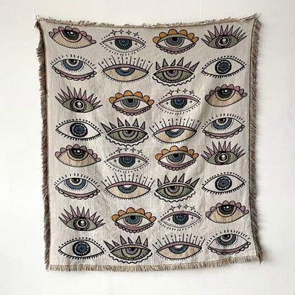 All Eyes On You Throw Blanket