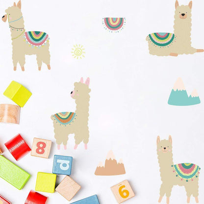 Alpaca Wall Stickers