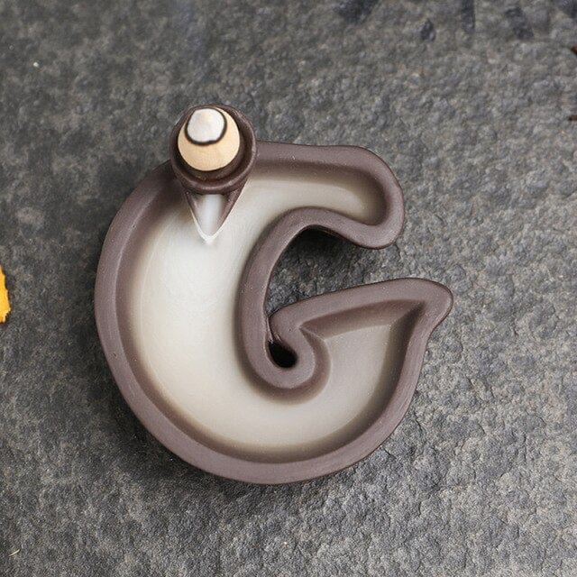 Alphabet Backflow Incense Burner