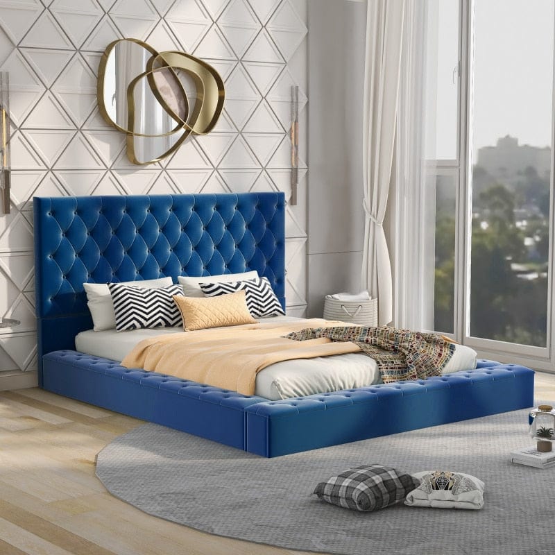 Amadeus Low Profile Platform Bed with Storage Space