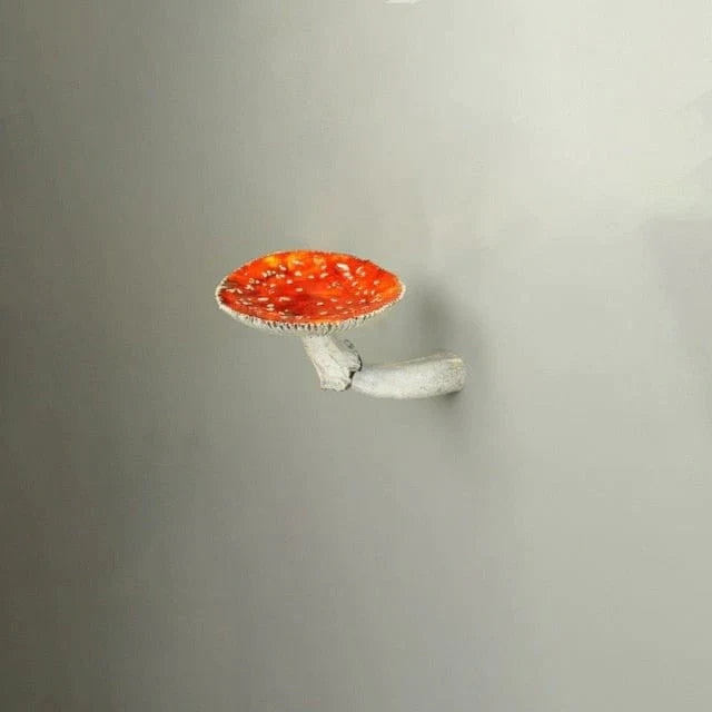 Mensola sospesa per funghi Amanita