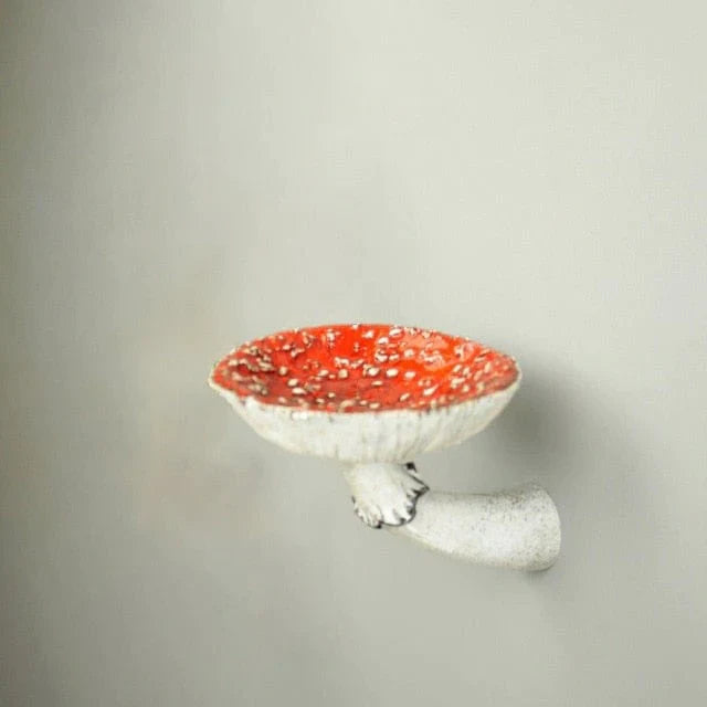 Amanita Mushroom Hanging Shelf