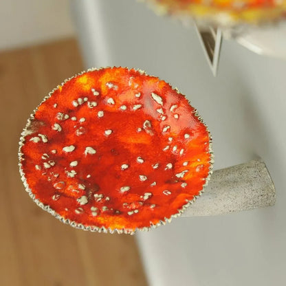 Amanita Mushroom Hanging Shelf