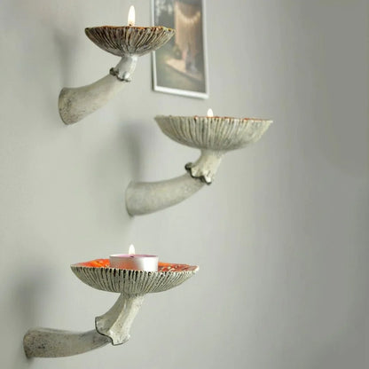 Amanita Mushroom Hanging Shelf