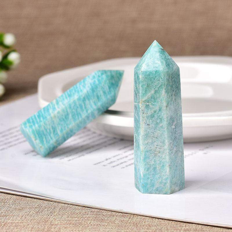 Amazonite Quartz Crystal