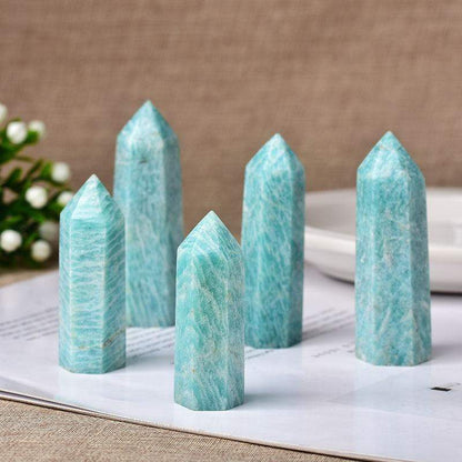 Cristal de quartz amazonite