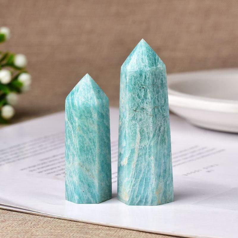 Cristal de quartz amazonite