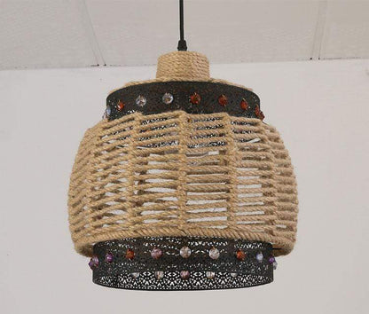 American Hemp Rope Chandelier