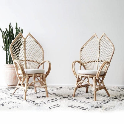 Ancient Retro Rattan Chair