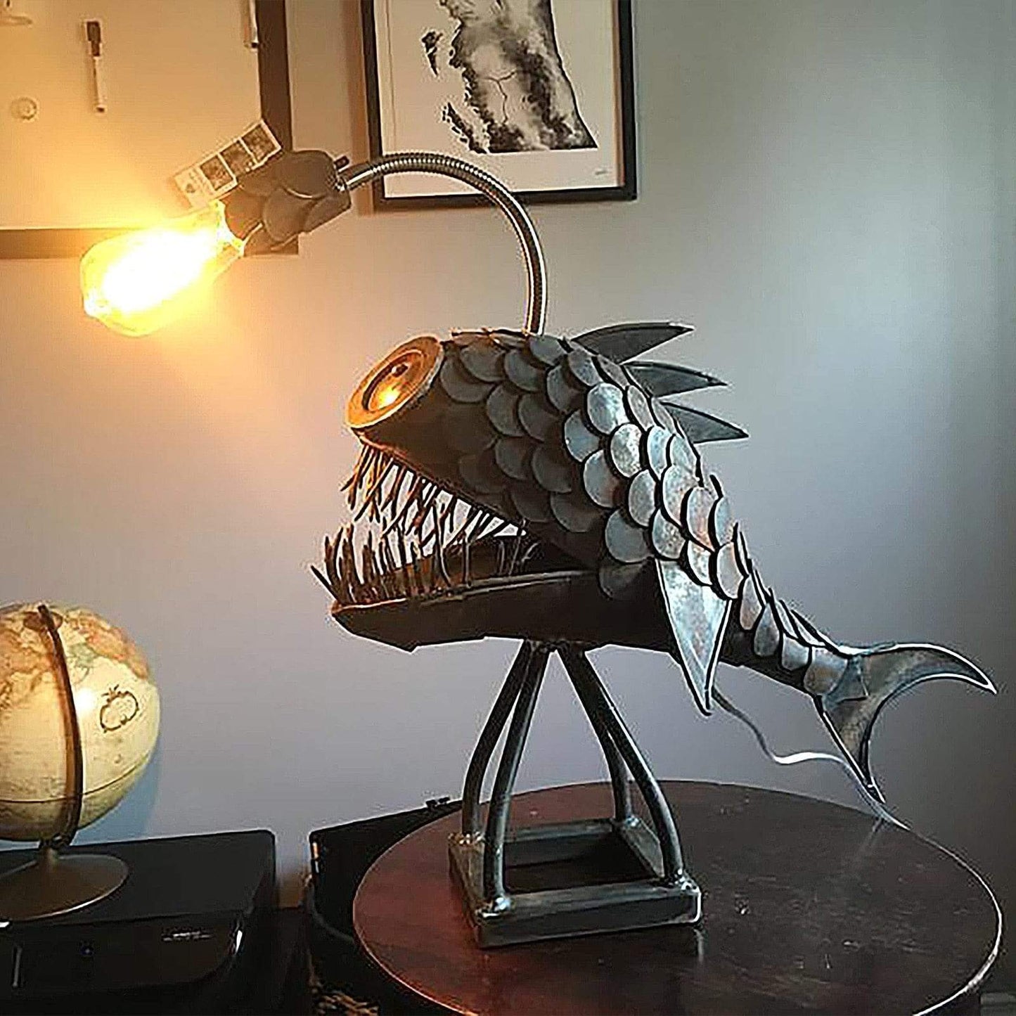 Lampe de poisson pêcheur