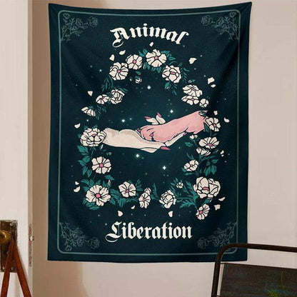 Liberación Animal Tela decorativa