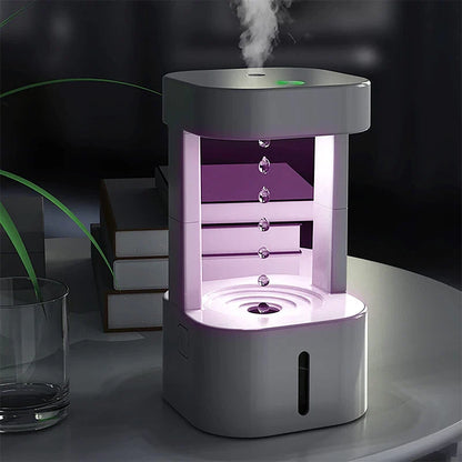 Humidificador de gota de agua antigravedad