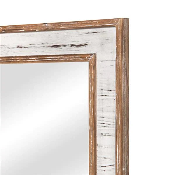 Antique Artisasset Square Wall Mirror