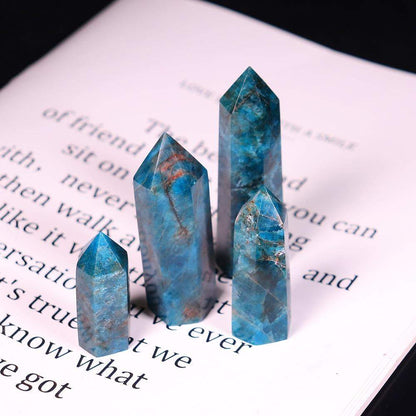 Apatite Crystal Wand Stone