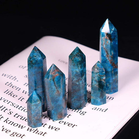 Apatite Crystal Wand Stone