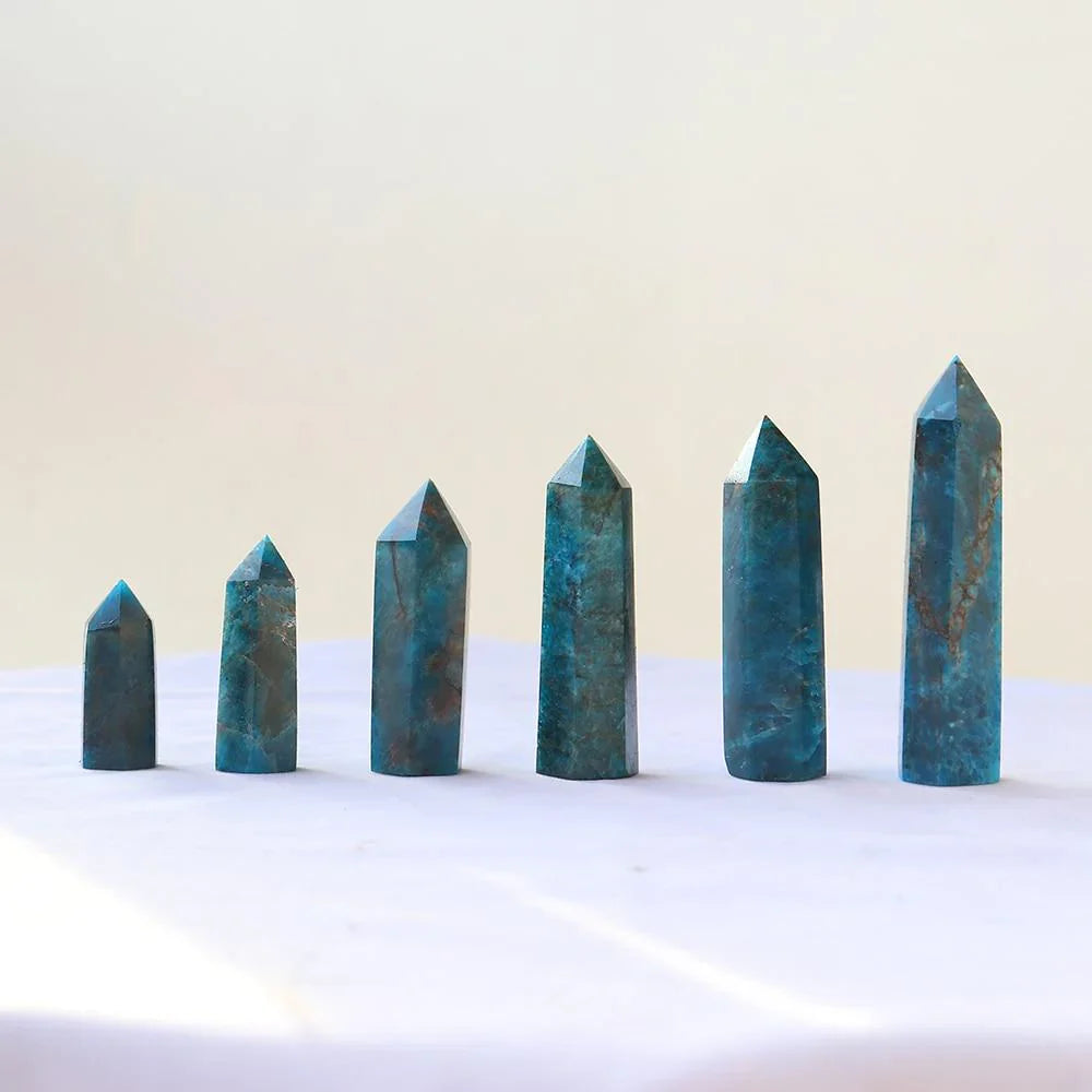 Apatite Crystal Wand Stone