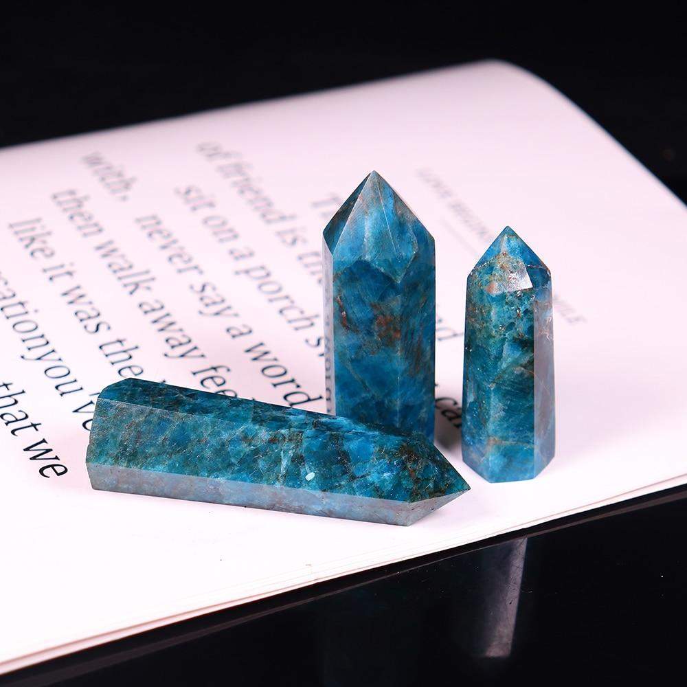 Apatite Crystal Wand Stone