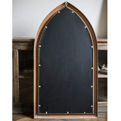 Arched Windowpane Mirror