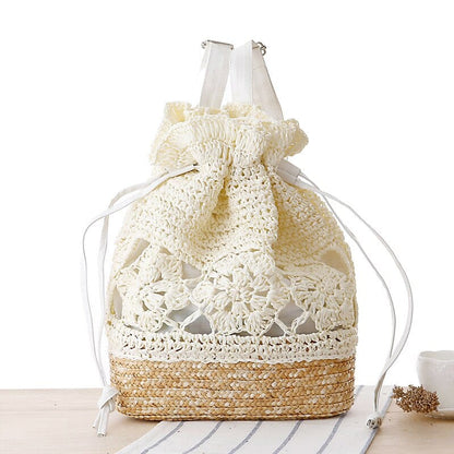 Aretha Knitted Pouch Backback