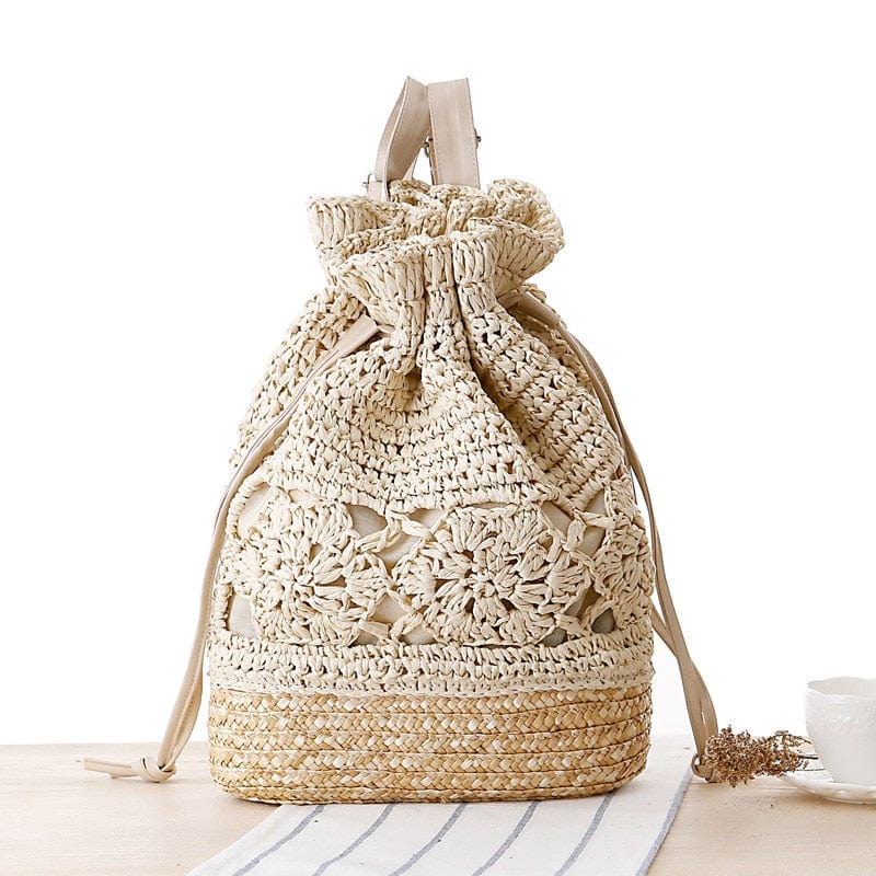 Aretha Knitted Pouch Backback