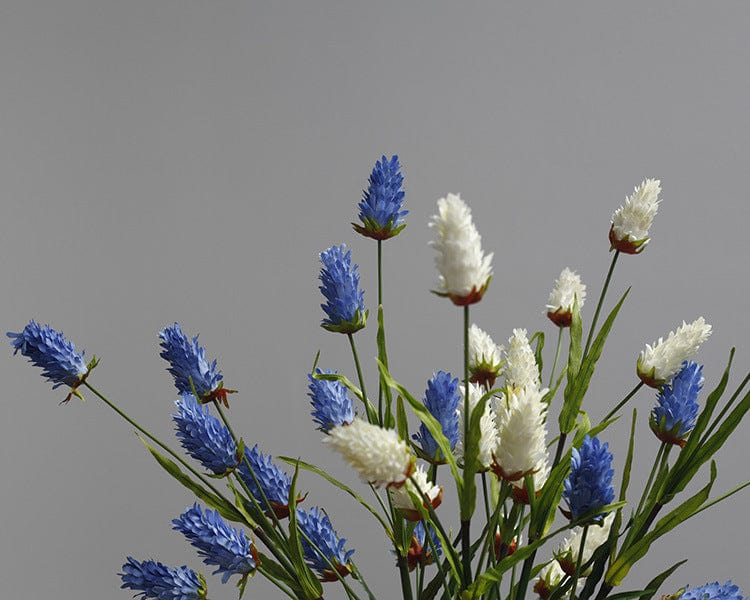 Künstliche Bromelienpflanze mit 6 Köpfen