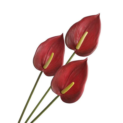 Fleur d'Anthurium artificielle