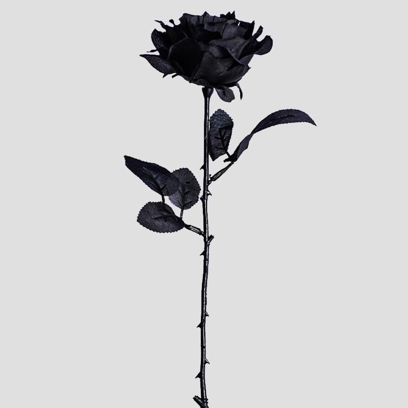 Artificial Black Rose