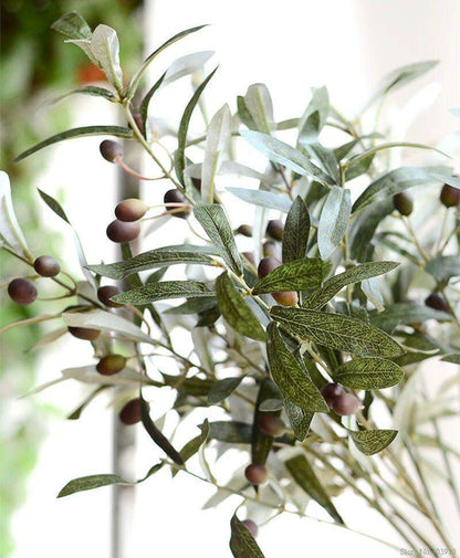 Artificial European Olive Tree Branch