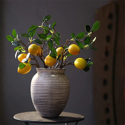 Artificial Lemon Branch