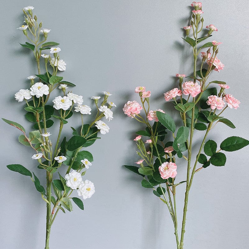 Artificial Luxury Mini Roses Branch