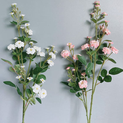 Artificial Luxury Mini Roses Branch