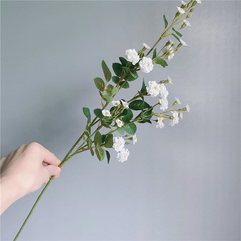 Artificial Luxury Mini Roses Branch