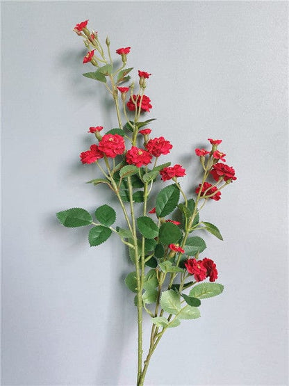 Branche de mini roses artificielles de luxe