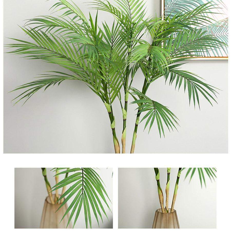 Artificial Palm Leaf Branch