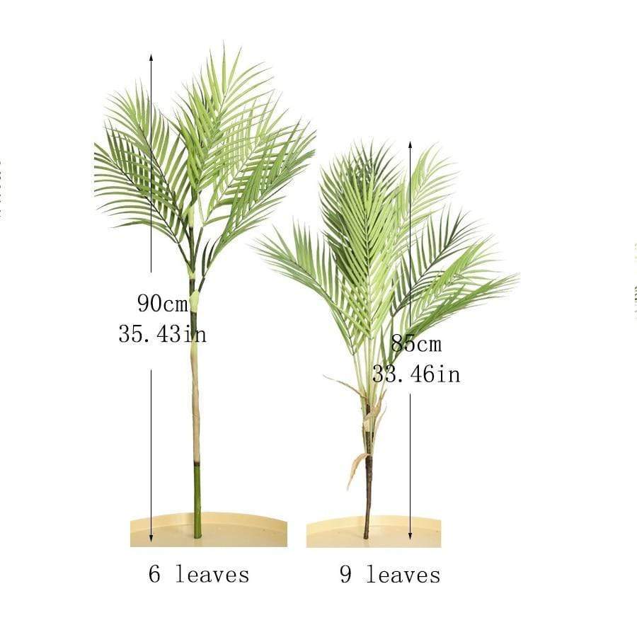 Branche de feuille de palmier artificielle