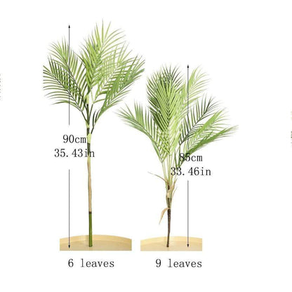 Branche de feuille de palmier artificielle