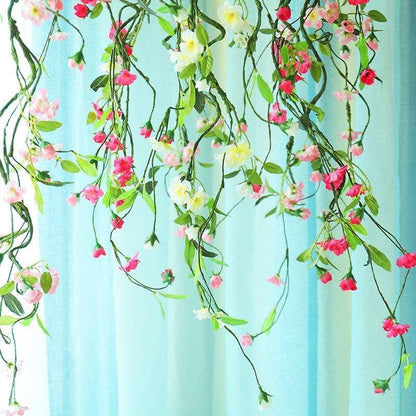 Artificial Peach Blossom Vines