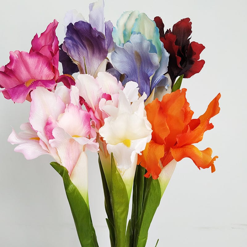 Ramo di fiori di iris Phoenix artificiale