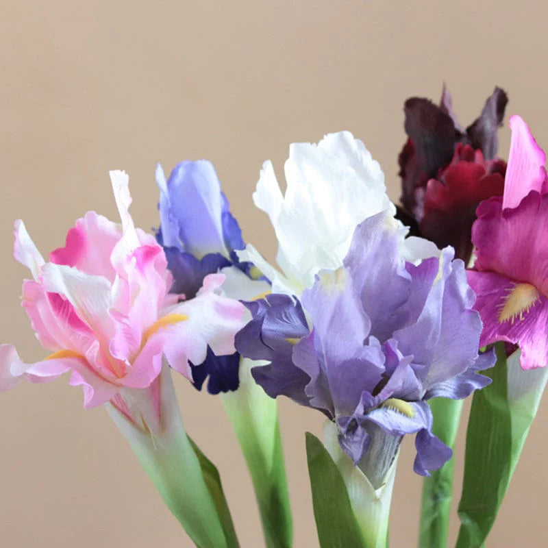 Ramo di fiori di iris Phoenix artificiale