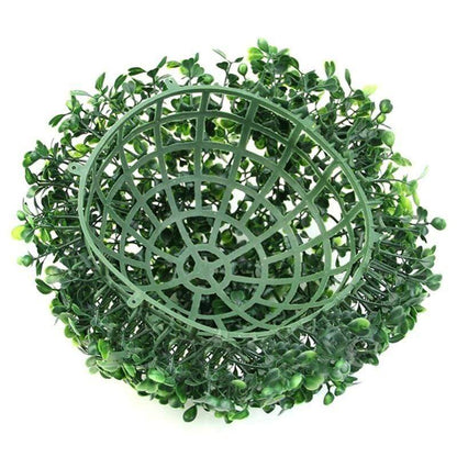 Boule d'herbe topiaire de plante artificielle