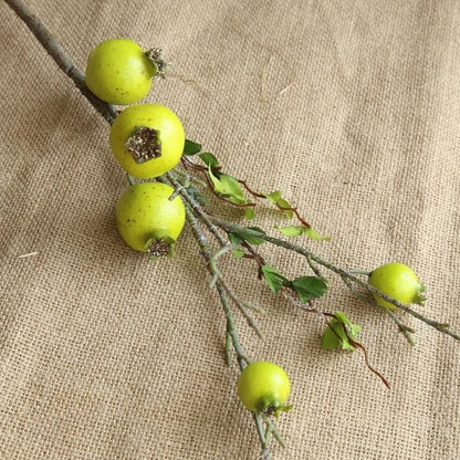 Artificial Pomegranate Fruit Branch