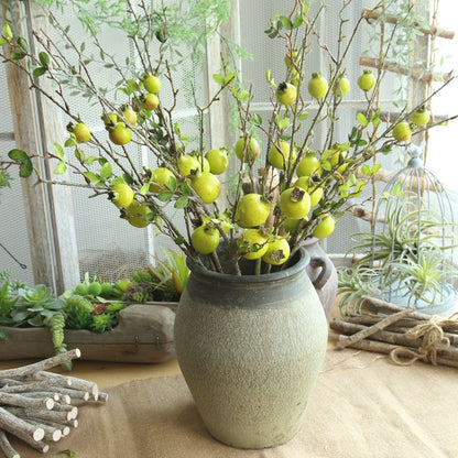 Artificial Pomegranate Fruit Branch