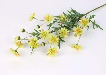 Marguerites artificielles en soie